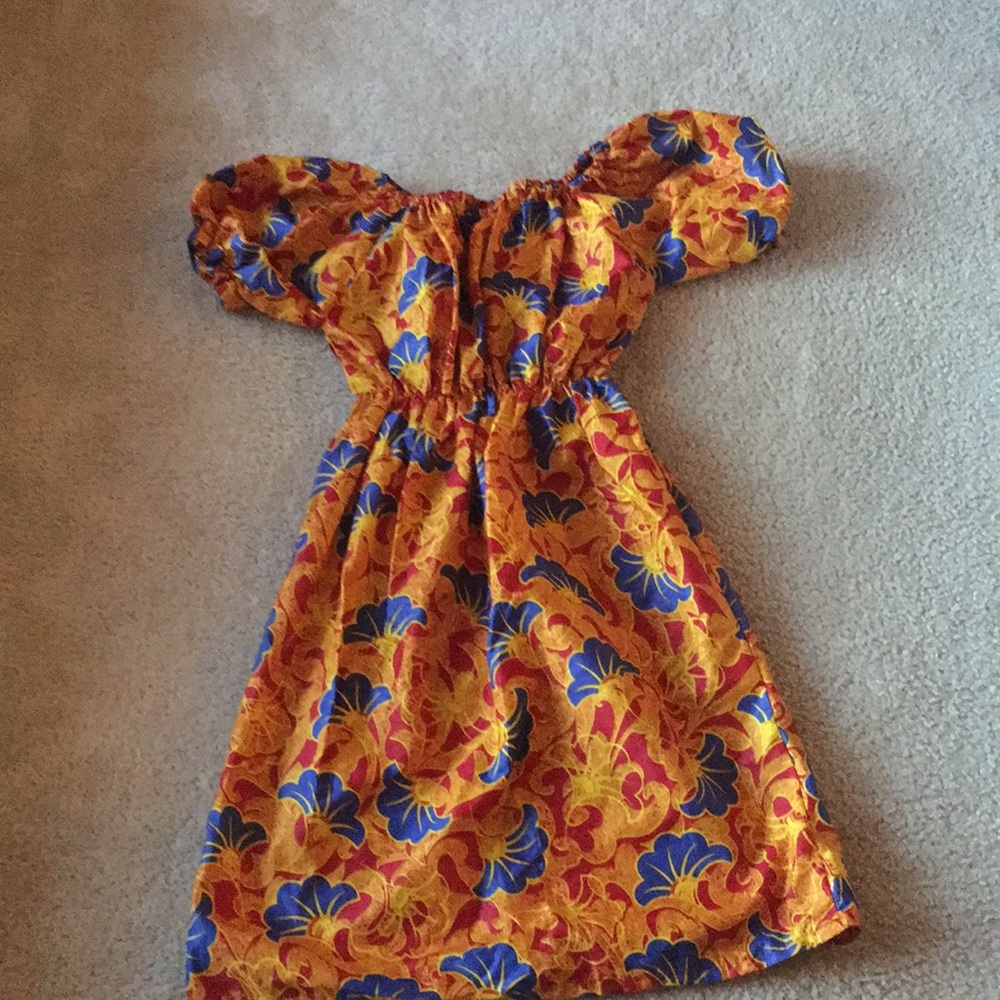 Brand new Floral African Print Dress for girls